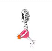 Charms 925 Sterling Silver Mom & Love for Bracelet
