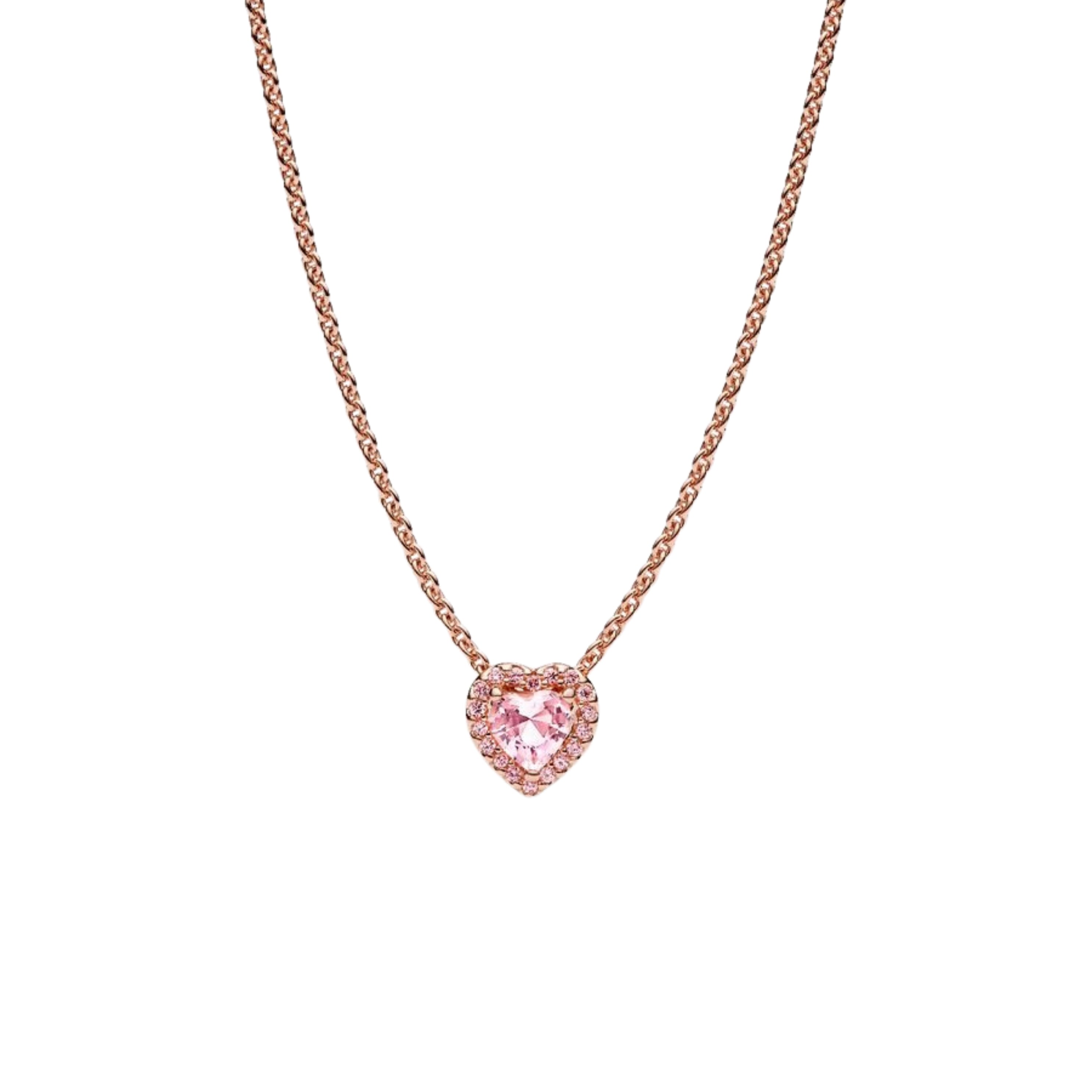 Collares de plata de ley 925 con forma de corazón, mariposa y cinta