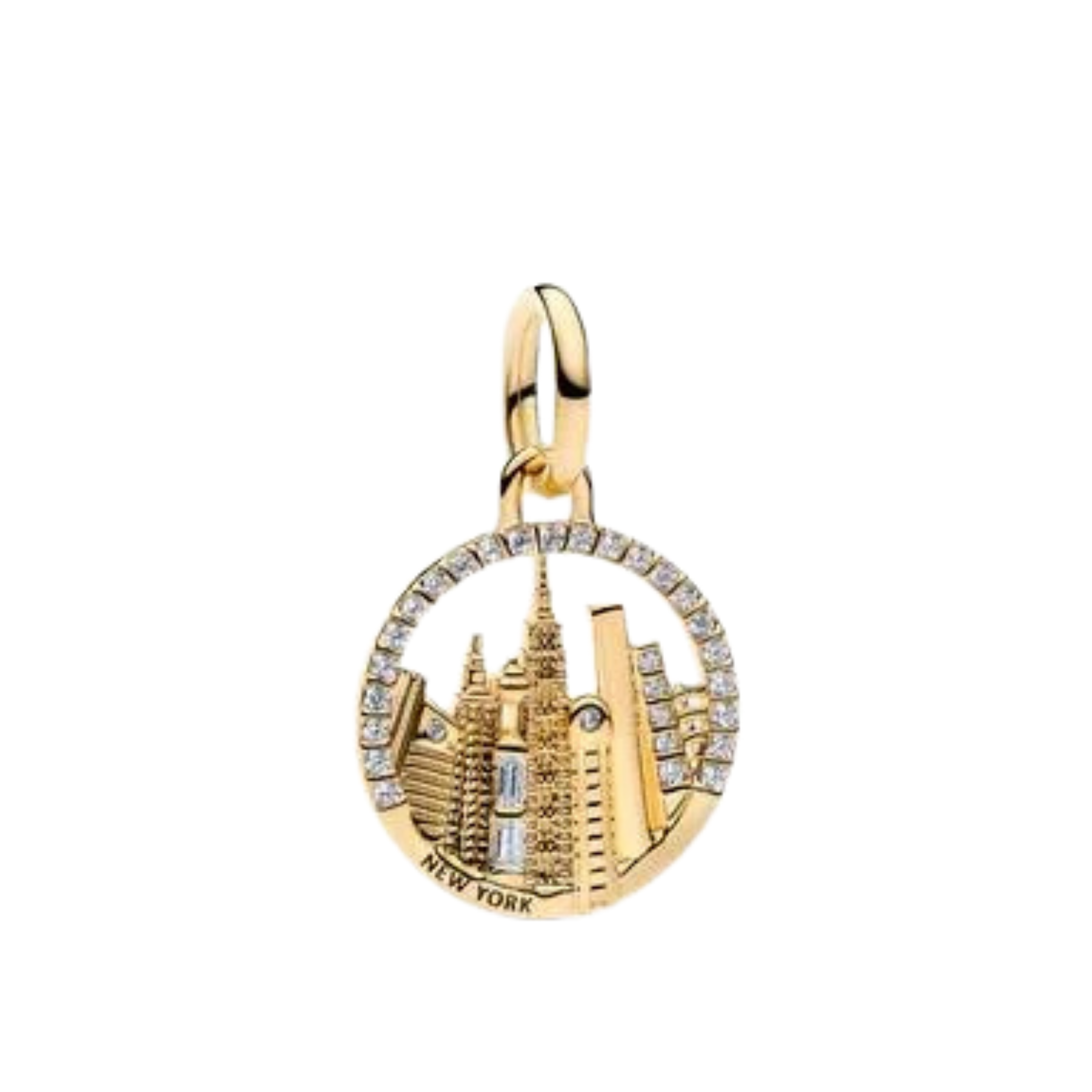 USA & New York Travel Charms for Bracelets – American Flag, NYC & Las Vegas Souvenir Charms