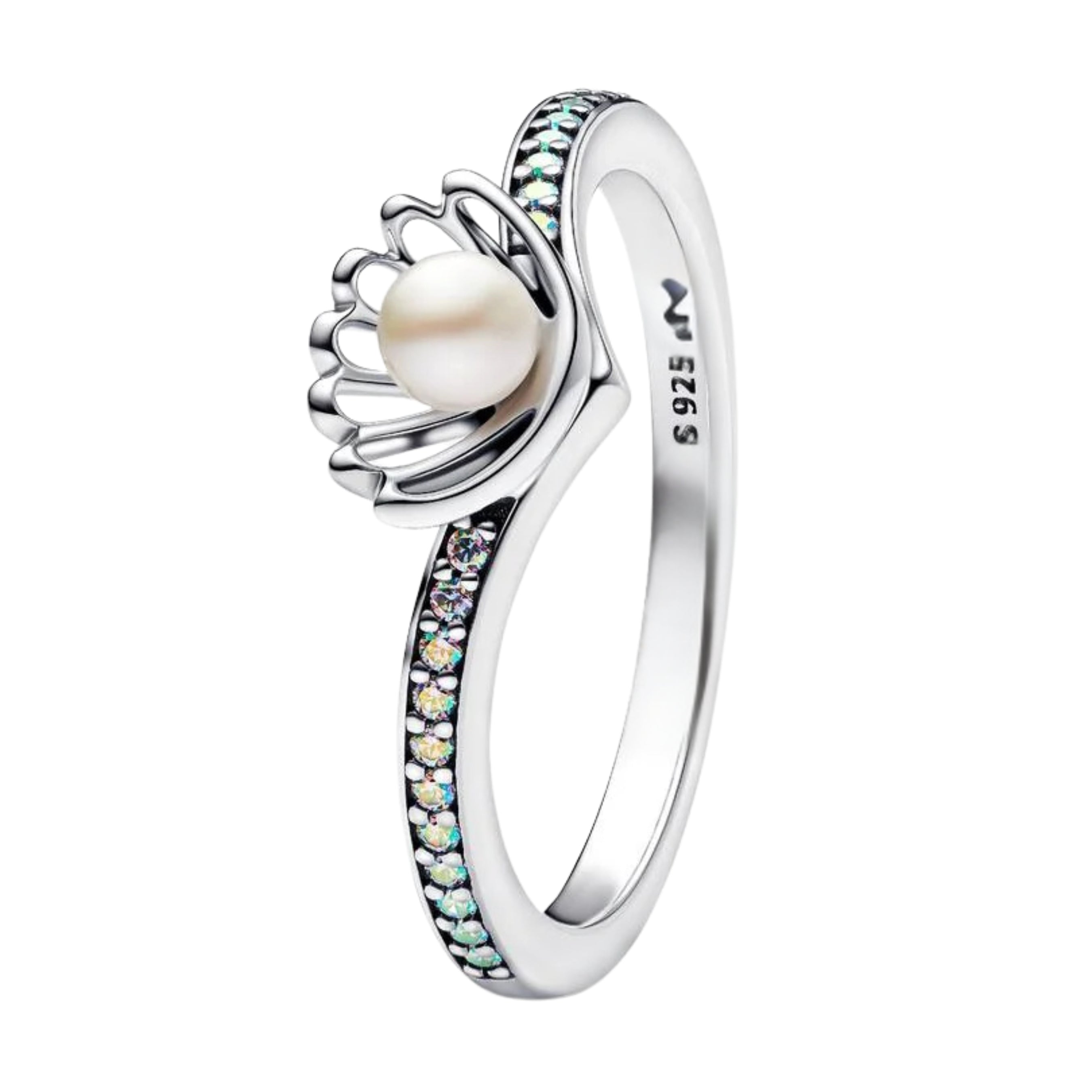 Anillos de princesa de plata de ley 925