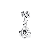 Cuentas de Encanto Estético para Pulsera | Dijes de Flor, Sol y Luna, Palmera y Cristal | Joyería Linda para Mujer