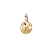 USA & New York Travel Charms for Bracelets – American Flag, NYC & Las Vegas Souvenir Charms