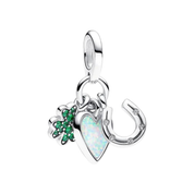 Cuentas de abalorios para pulsera | Dijes bonitos de animales, corazón, cristal y estéticos | Colección de joyas para mujer
