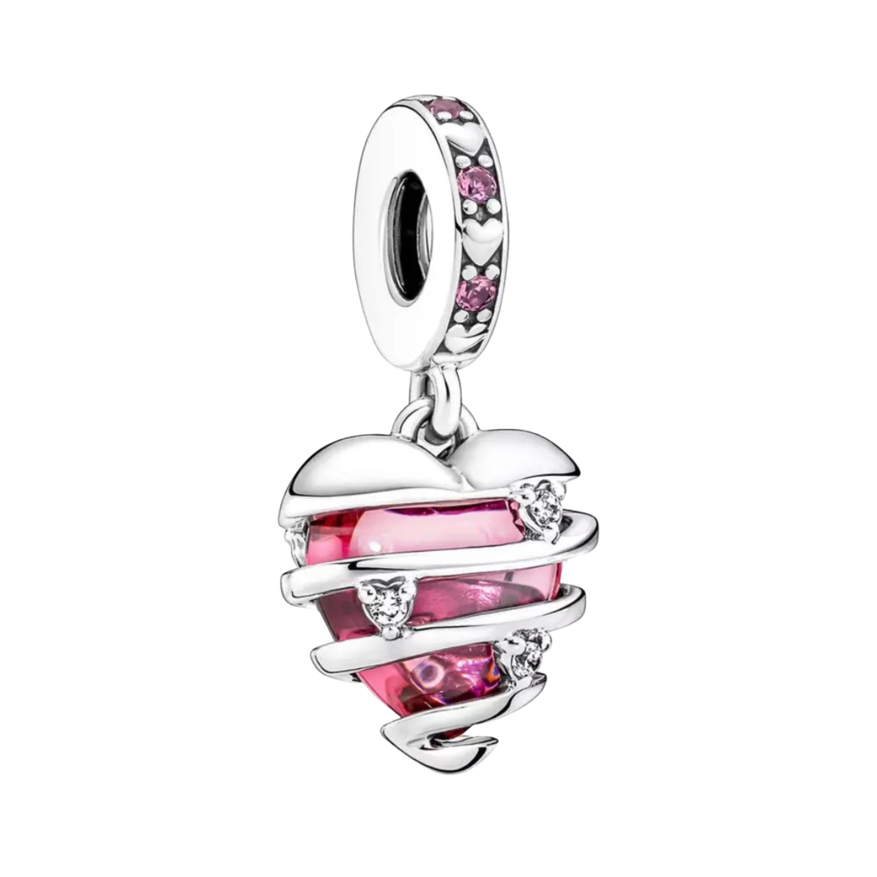 Dijes para pulsera de plata de ley 925: corazón, amor, mamá, bonitos dijes colgantes