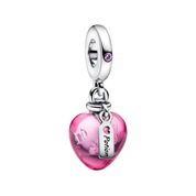 Cuentas Rosas Encantadoras para Pulsera | Dijes de Corazón, Cámara, Patinete y Lindos | Joyería de Regalo para Mujeres