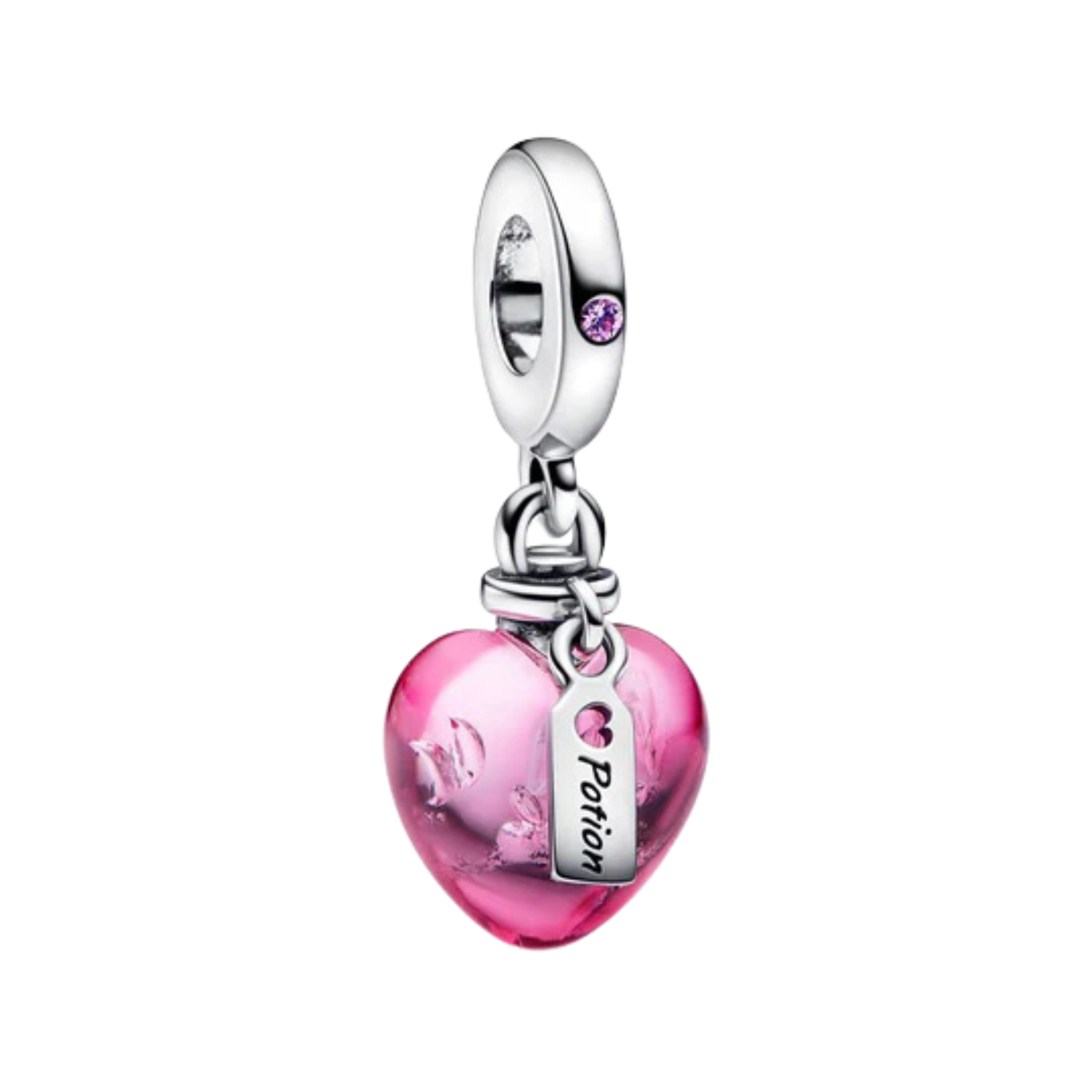 Cuentas Rosas Encantadoras para Pulsera | Dijes de Corazón, Cámara, Patinete y Lindos | Joyería de Regalo para Mujeres