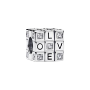 925 Sterling Silver Charm Beads | Enamel & CZ European Bracelet Charms | Fits Most Charm Bracelets