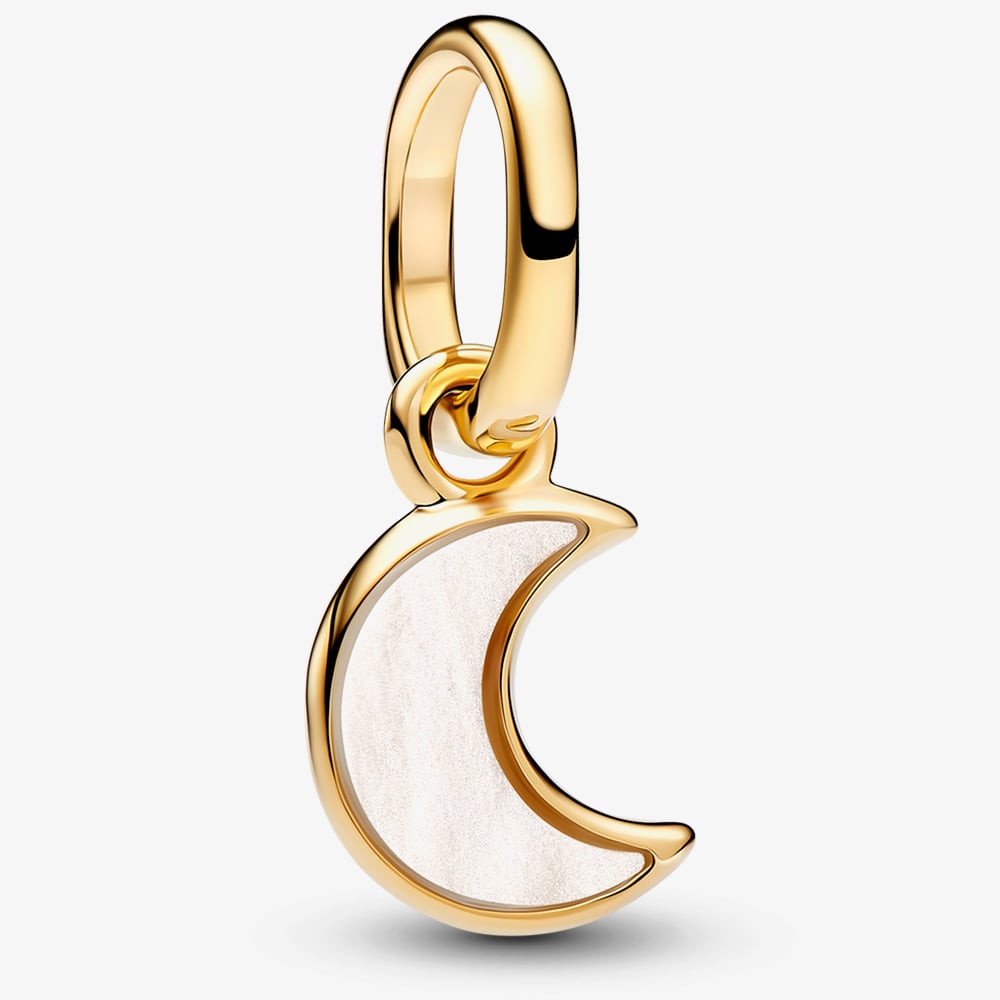 Charm de Media Luna Dorado