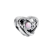 Cuentas con Dijes de Amor y Familia para Pulsera | Dijes de Corazón, Mamá, Papá y Románticos | Regalo de Joyería para Mujeres