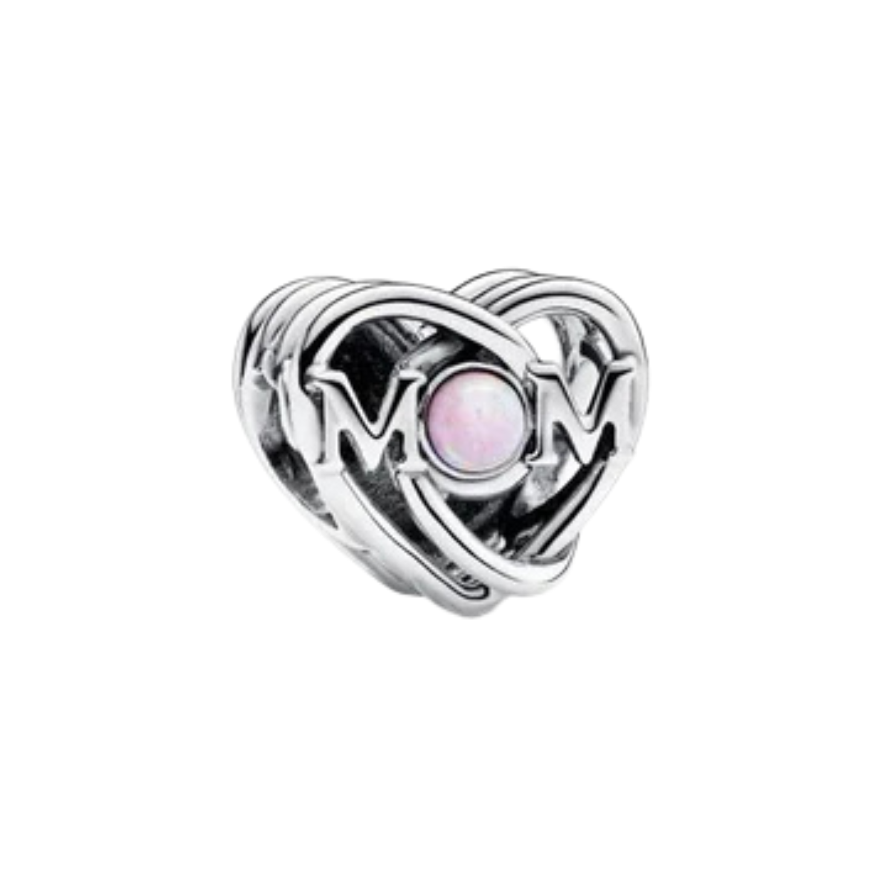 Cuentas con Dijes de Amor y Familia para Pulsera | Dijes de Corazón, Mamá, Papá y Románticos | Regalo de Joyería para Mujeres