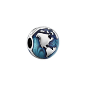 925 Sterling Silver Charm Beads | Enamel & CZ European Bracelet Charms | Fits Most Charm Bracelets