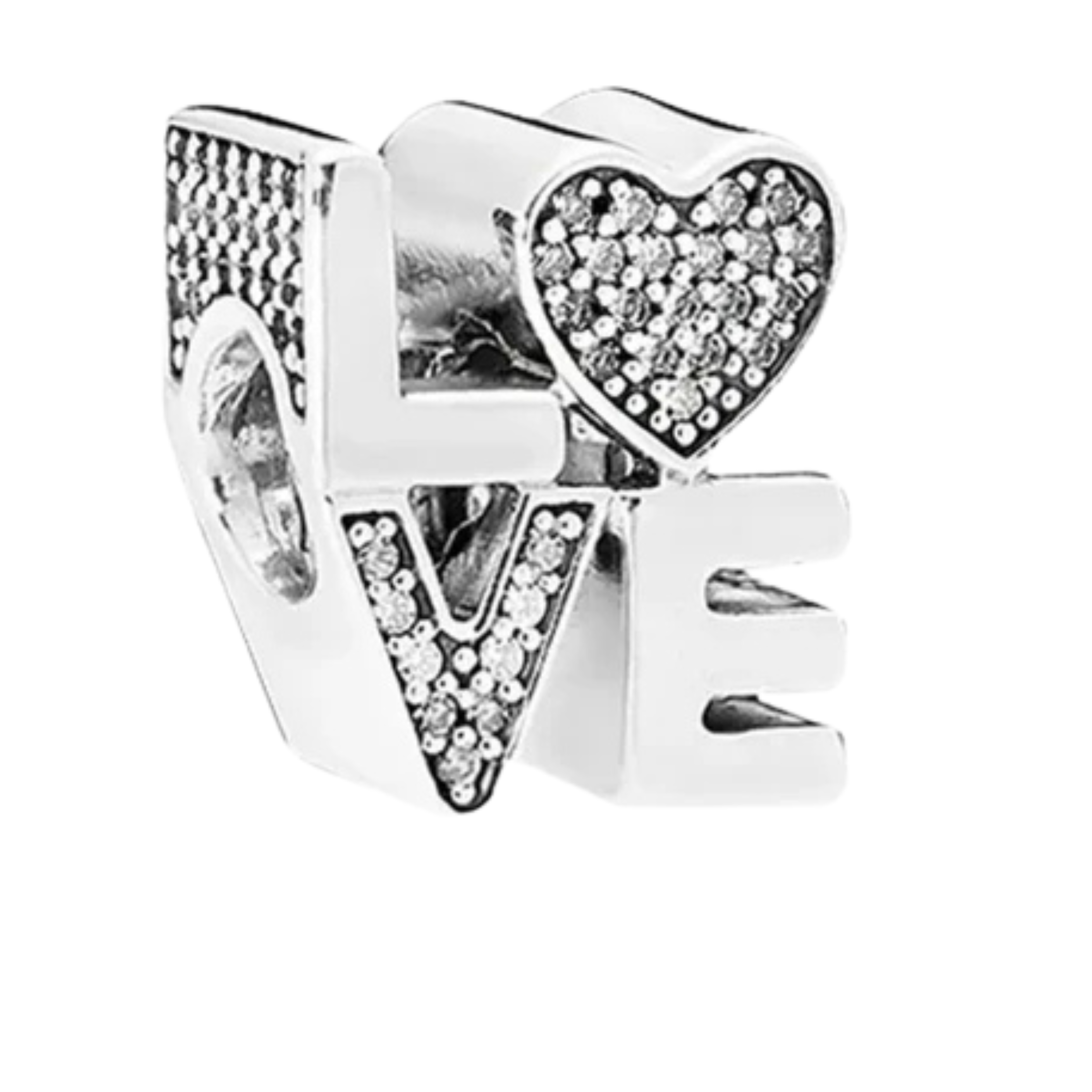 Cuentas con Dijes de Amor y Familia para Pulsera | Dijes de Corazón, Mamá, Papá y Románticos | Regalo de Joyería para Mujeres