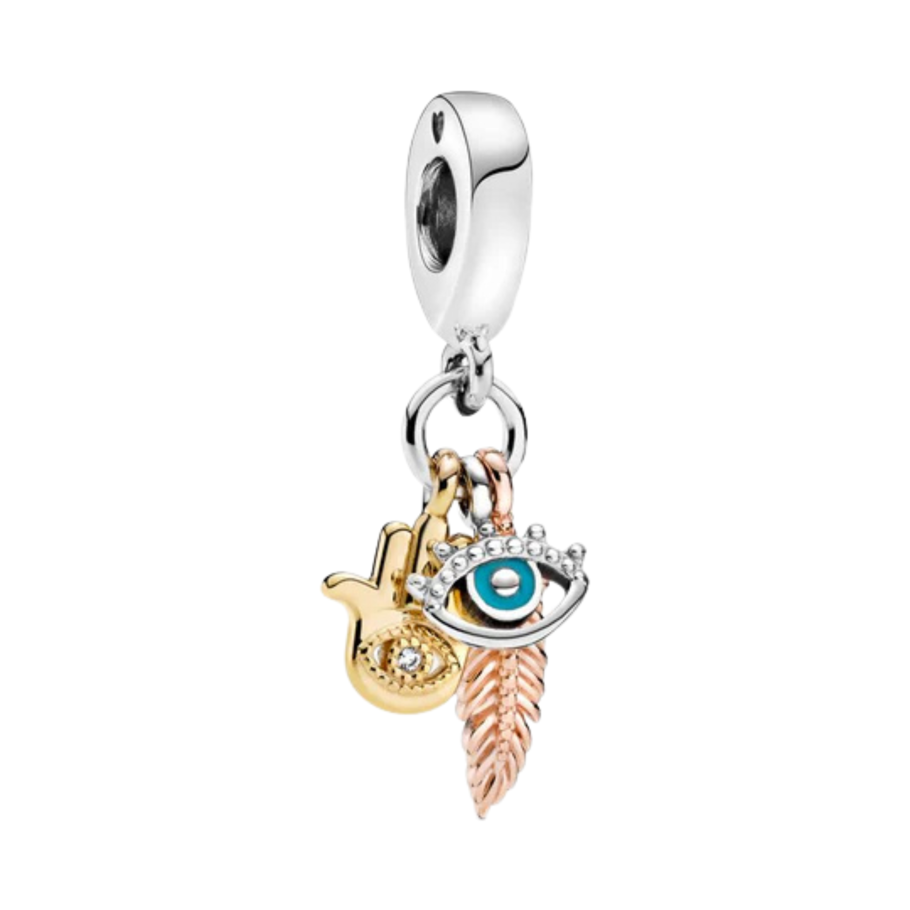Abalorios de la Amistad y el Amor para Pulsera | Corazón, Ojo Turco, Ancla y Dijes Significativos | Regalo para Mujeres