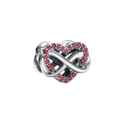 Abalorios con Encanto Significativo para Pulsera | Dijes de Corazón, Infinito, Ángel y Cristal | Regalo de Joyería para Mujer
