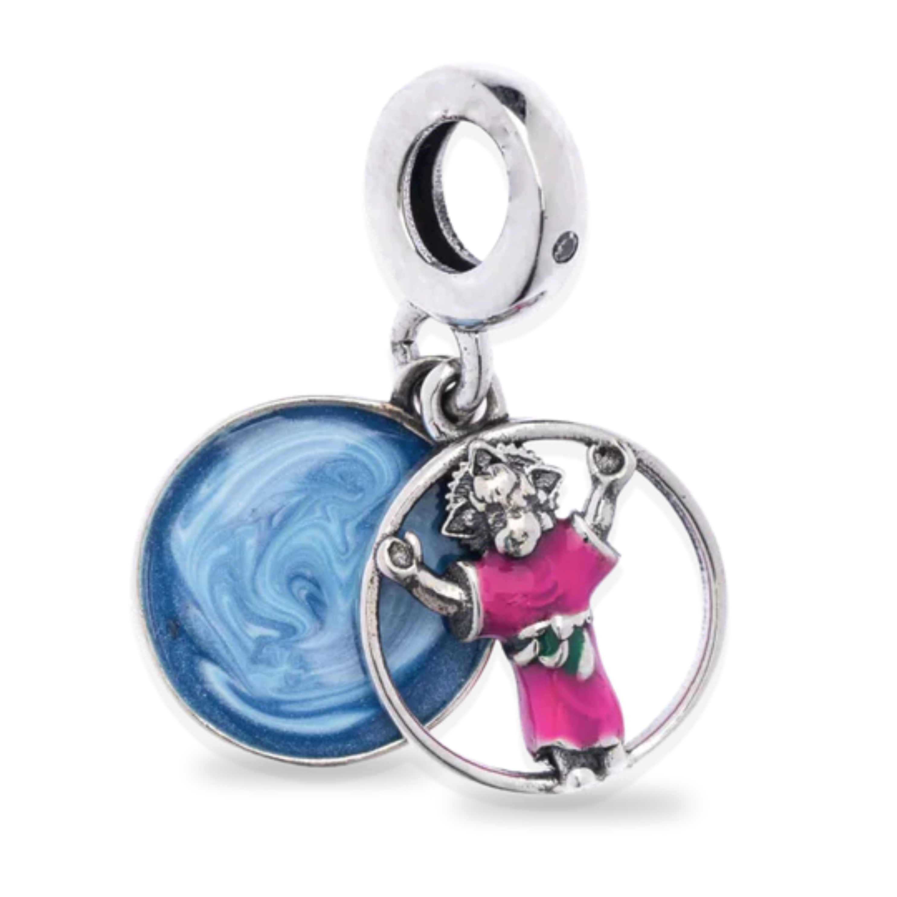Cuentas Rosas Encantadoras para Pulsera | Dijes de Corazón, Cámara, Patinete y Lindos | Joyería de Regalo para Mujeres