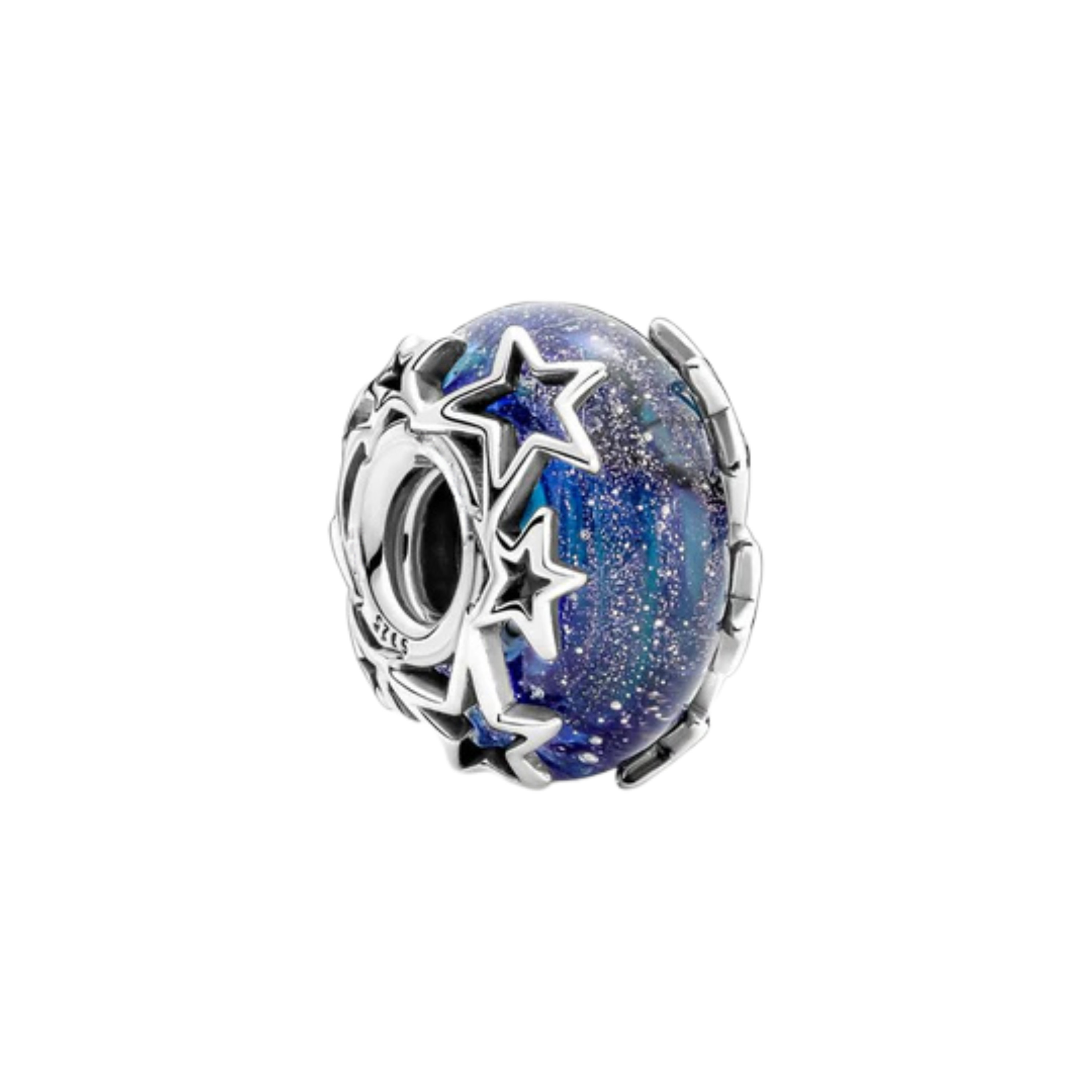 Cuentas de Cristal para Pulsera | Charms de Galaxia Brillante, Océano y Cristal | Joyería Estética para Mujer