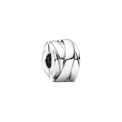 Set de Abalorios y Colgantes para Pulsera | Abalorios de Cristal con Clip y Cuenta de Flor Rosa | Elegante Set de Joyería