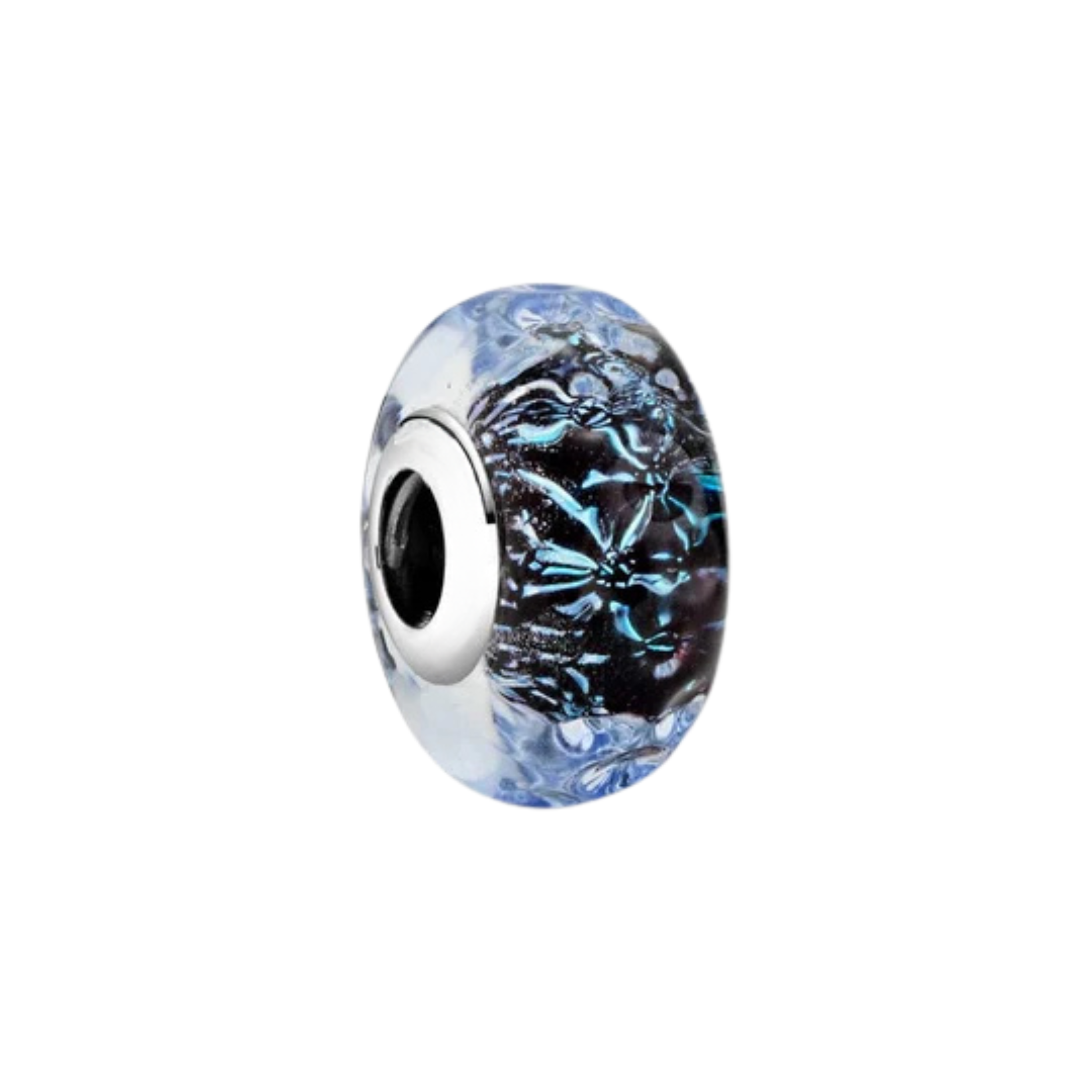 Cuentas de Cristal para Pulsera | Charms de Galaxia Brillante, Océano y Cristal | Joyería Estética para Mujer
