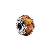 Cuentas de Cristal para Pulsera | Charms de Galaxia Brillante, Océano y Cristal | Joyería Estética para Mujer