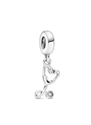 Abalorios de estilo de vida de plata de ley 925 – Cuentas para pulsera de cámara, viaje, compras, coche y belleza