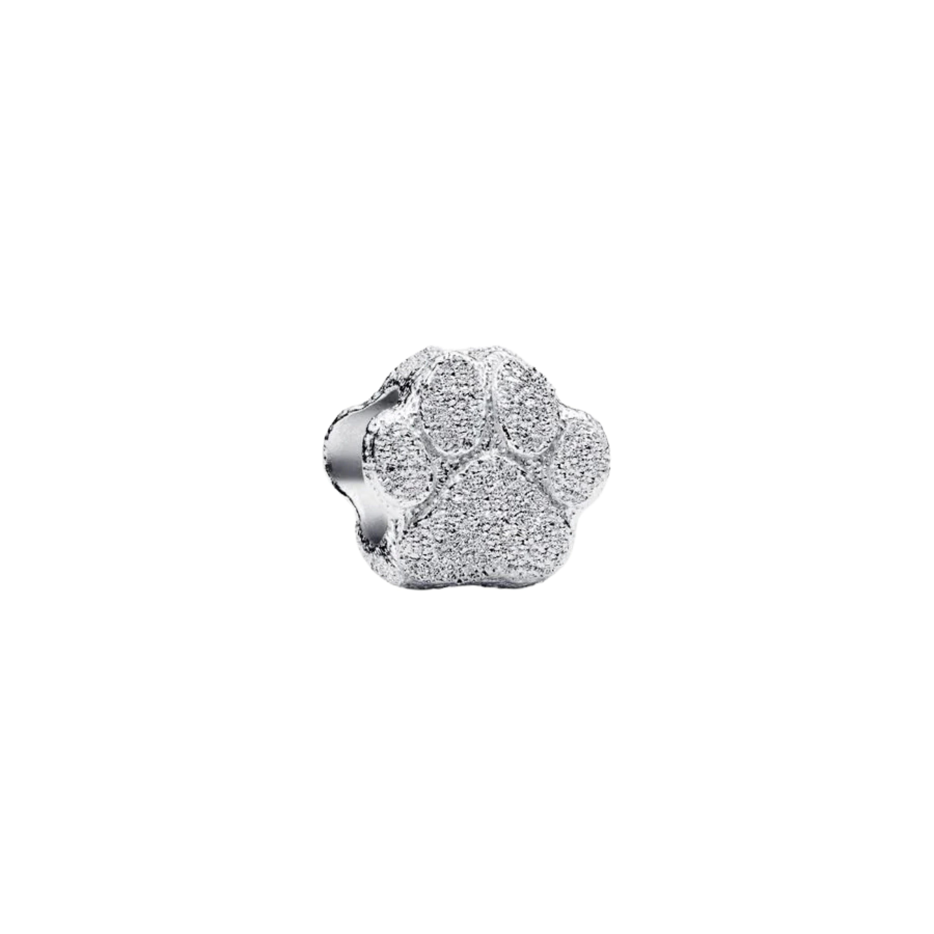 Charms Cute Puppy & Paw Print Charm Set – Sterling Silver Bead for Charm Bracelets