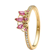Anillos de princesa de plata de ley 925