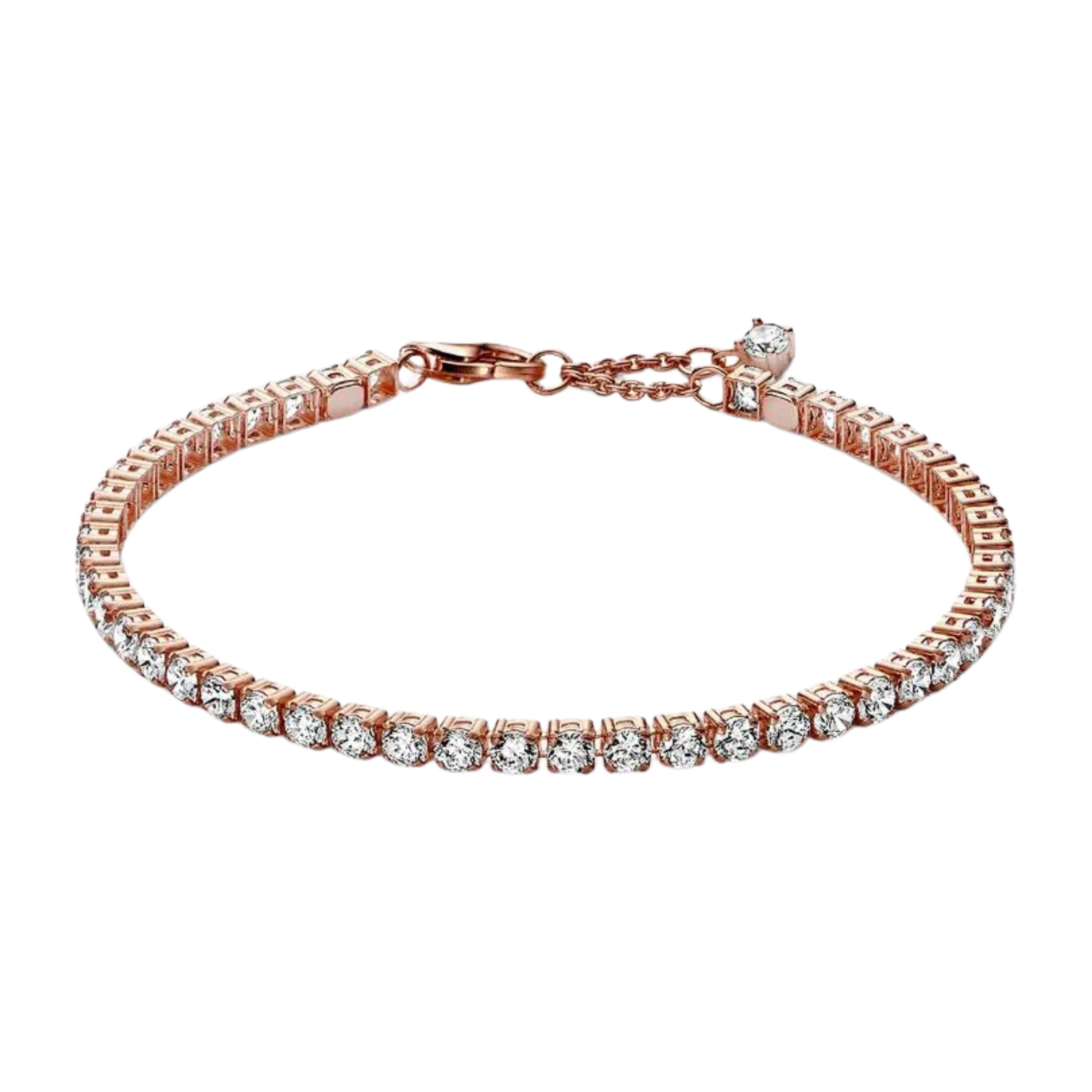 Luxury Crystal Bracelet Collection for Women – Adjustable Tennis Bracelets in Gold-plated, Silver & Rose Gold-plated