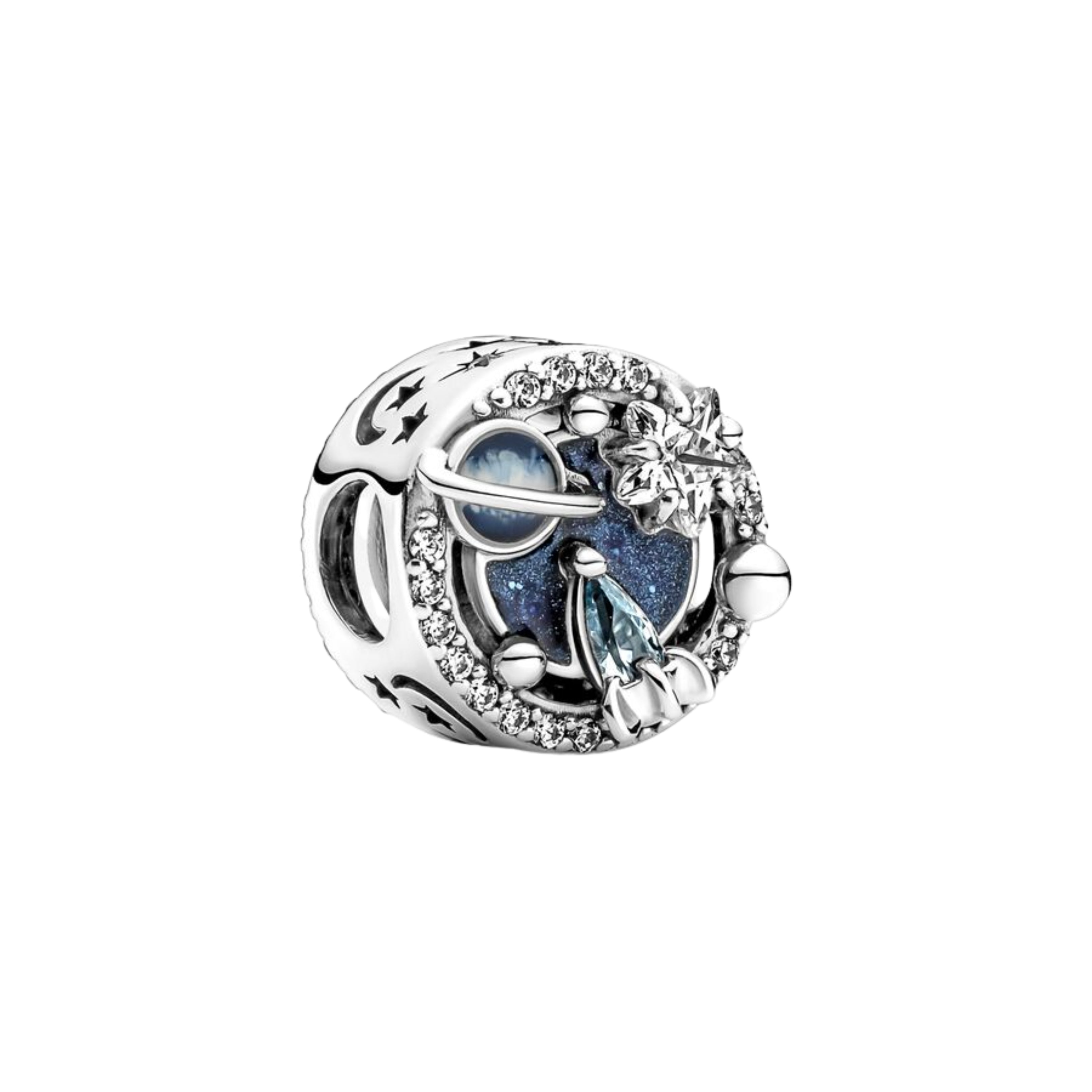 Charms 925 Sterling Silver Charm Collection – Heart, Flower, Dreamcatcher, Space & Dangle Charms for Bracelets