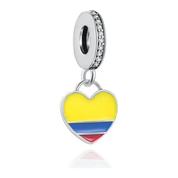 Charms de Países para Pulseras – Banderas de Latinoamérica, España y República Dominicana