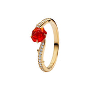 Anillos de princesa de plata de ley 925