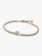 925 Sterling Silver Heart Jewelry Set – Necklace, Ring, Bracelet & Stud Earrings with Crystal Stones