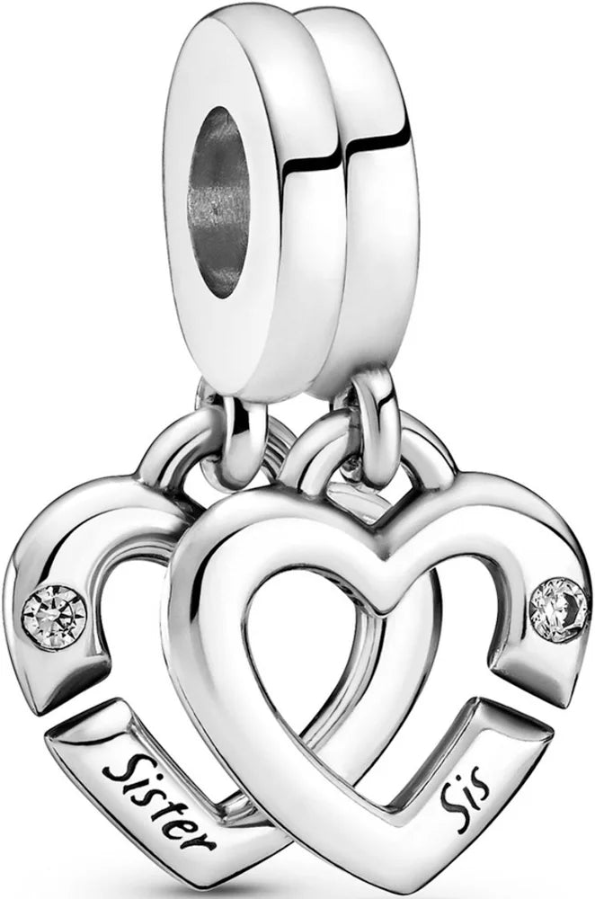 Dijes Colgantes de Plata de Ley 925 – Cuentas de Colgante Lindas con Temas Familiares, Amor y Simbólicos para Pulseras