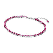 Luxury Crystal Bracelet Collection for Women – Adjustable Tennis Bracelets in Gold-plated, Silver & Rose Gold-plated