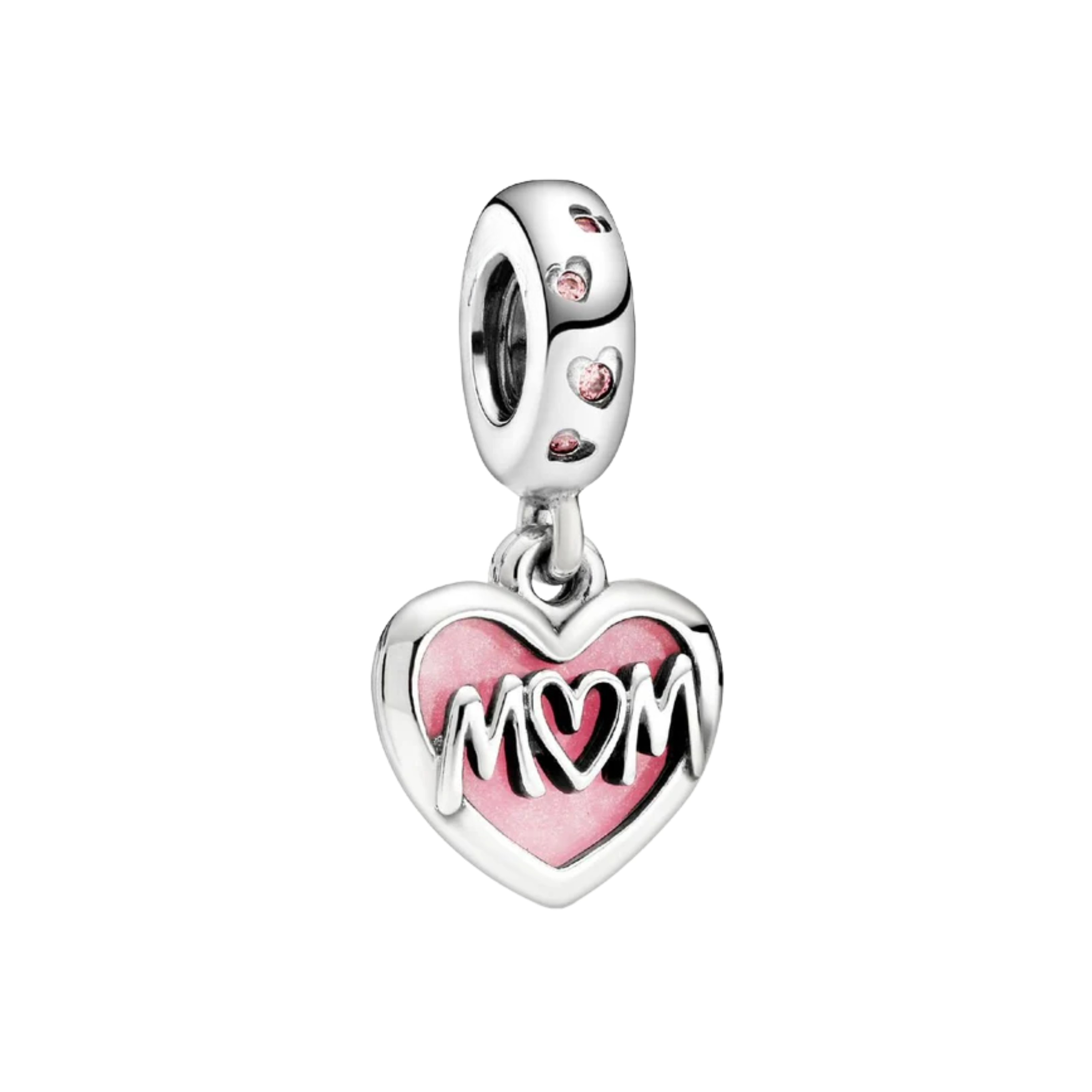 Dijes de madre para niño y niña: cuentas de plata de ley 925 para pulseras