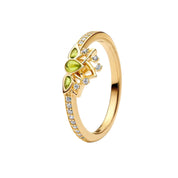 Anillos de princesa de plata de ley 925