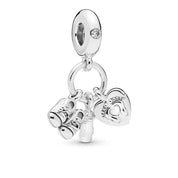 Abalorios de estilo de vida de plata de ley 925 – Cuentas para pulsera de cámara, viaje, compras, coche y belleza