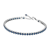 Luxury Crystal Bracelet Collection for Women – Adjustable Tennis Bracelets in Gold-plated, Silver & Rose Gold-plated