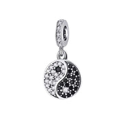 Charms variados de plata 925 para pulsera: viajes, hermana, música, bonitos charms colgantes, regalo para mujer