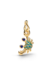 Gold Floral & Scorpion Charms for Bracelets – Crystal Charm Variants