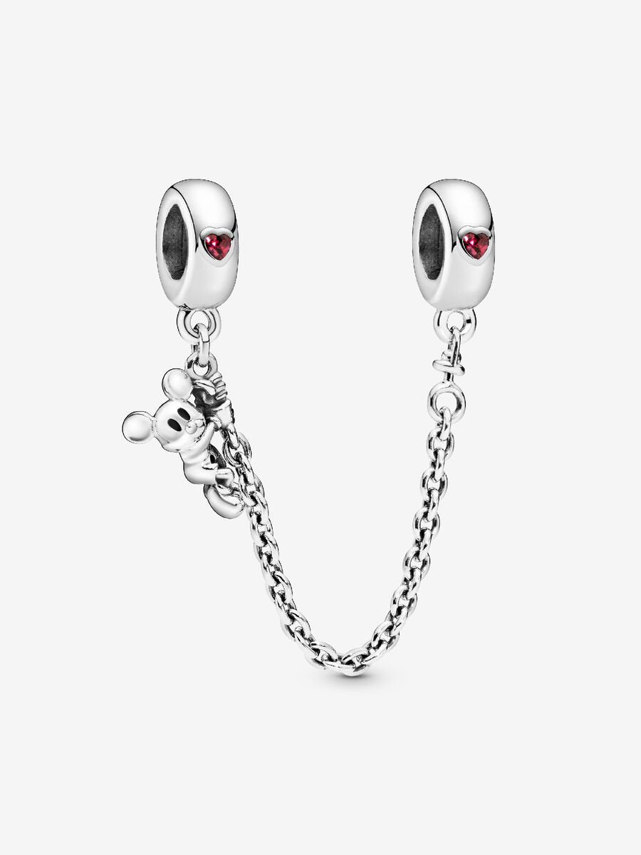 Dije de cadena de seguridad de Mickey Mouse de Disney