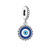 Charm de plata de ley 925 para pulsera: bonitos charms colgantes de corazón, mariposa, arcoíris y manzana, regalo para mujer.