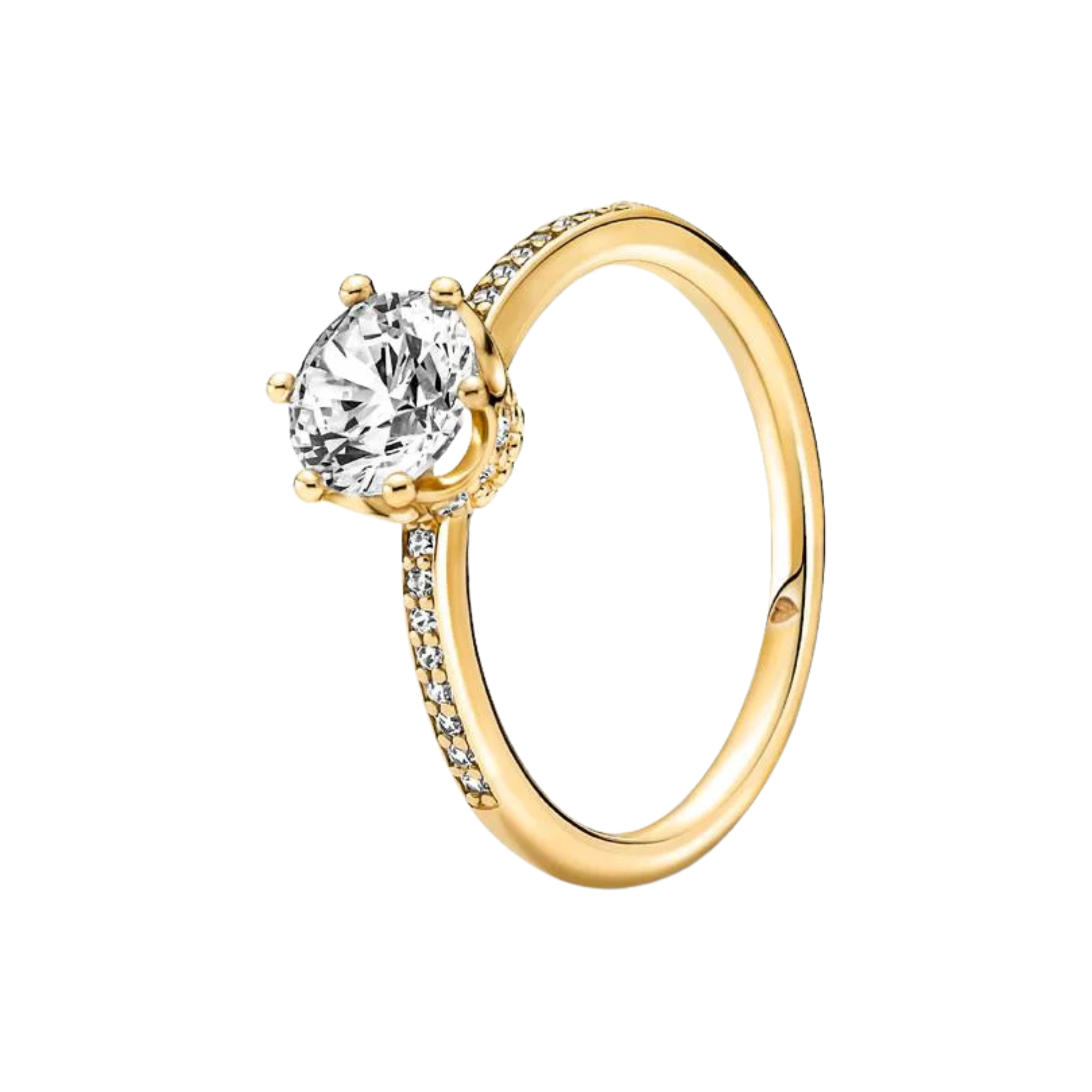 Women's Gold Tone Rings with Sparkling Cubic Zirconia – Elegant Stackable Rings, Heart, Flower, Butterfly, Pink & Blue Stone Designs, Dainty Fashion Jewelry Gifts for Her
