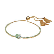 Luxury Crystal Bracelet Collection for Women – Adjustable Tennis Bracelets in Gold-plated, Silver & Rose Gold-plated