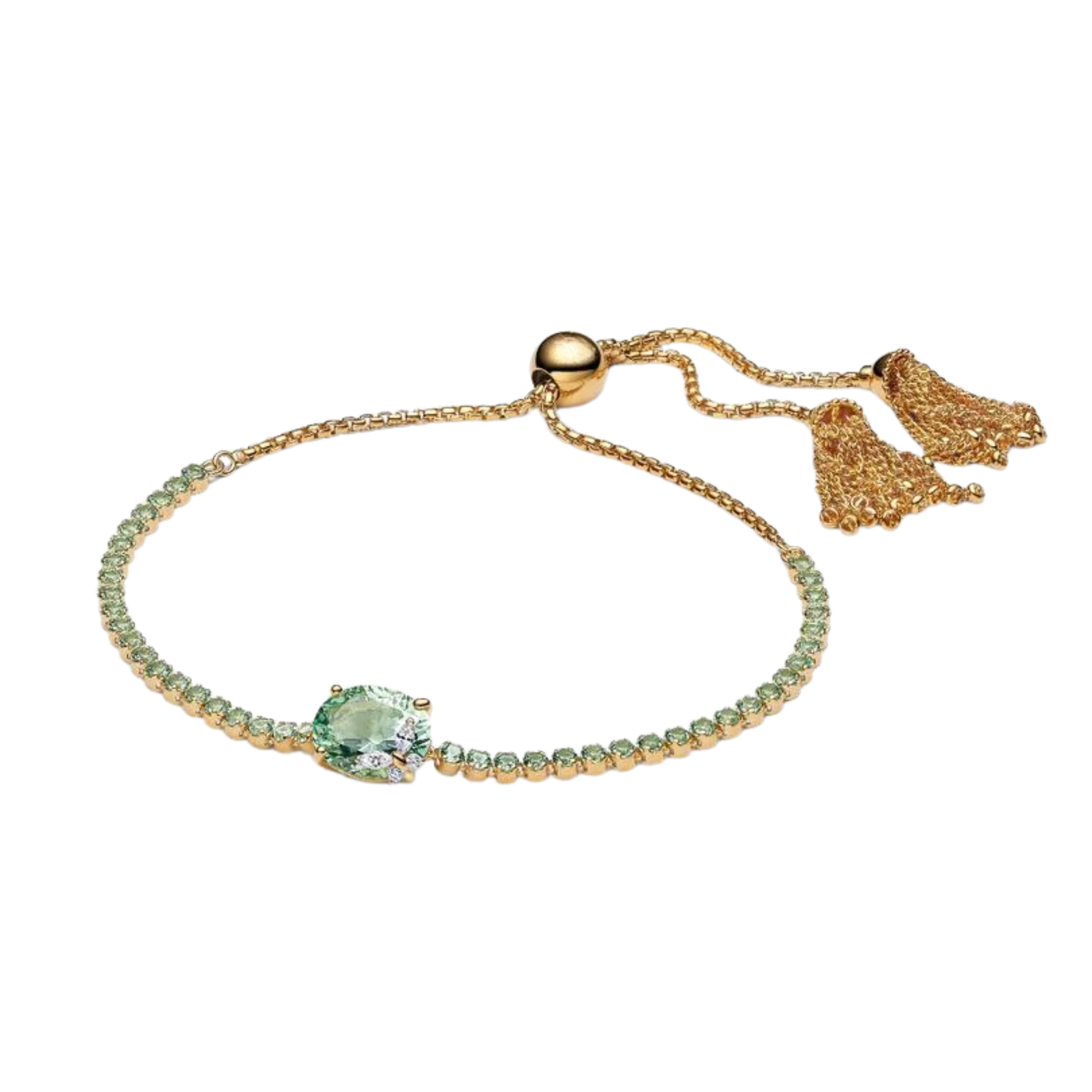 Luxury Crystal Bracelet Collection for Women – Adjustable Tennis Bracelets in Gold-plated, Silver & Rose Gold-plated
