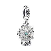 Charms 925 Sterling Silver Charm Collection – Heart, Flower, Dreamcatcher, Space & Dangle Charms for Bracelets