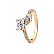 Anillos solitarios de plata de ley 925