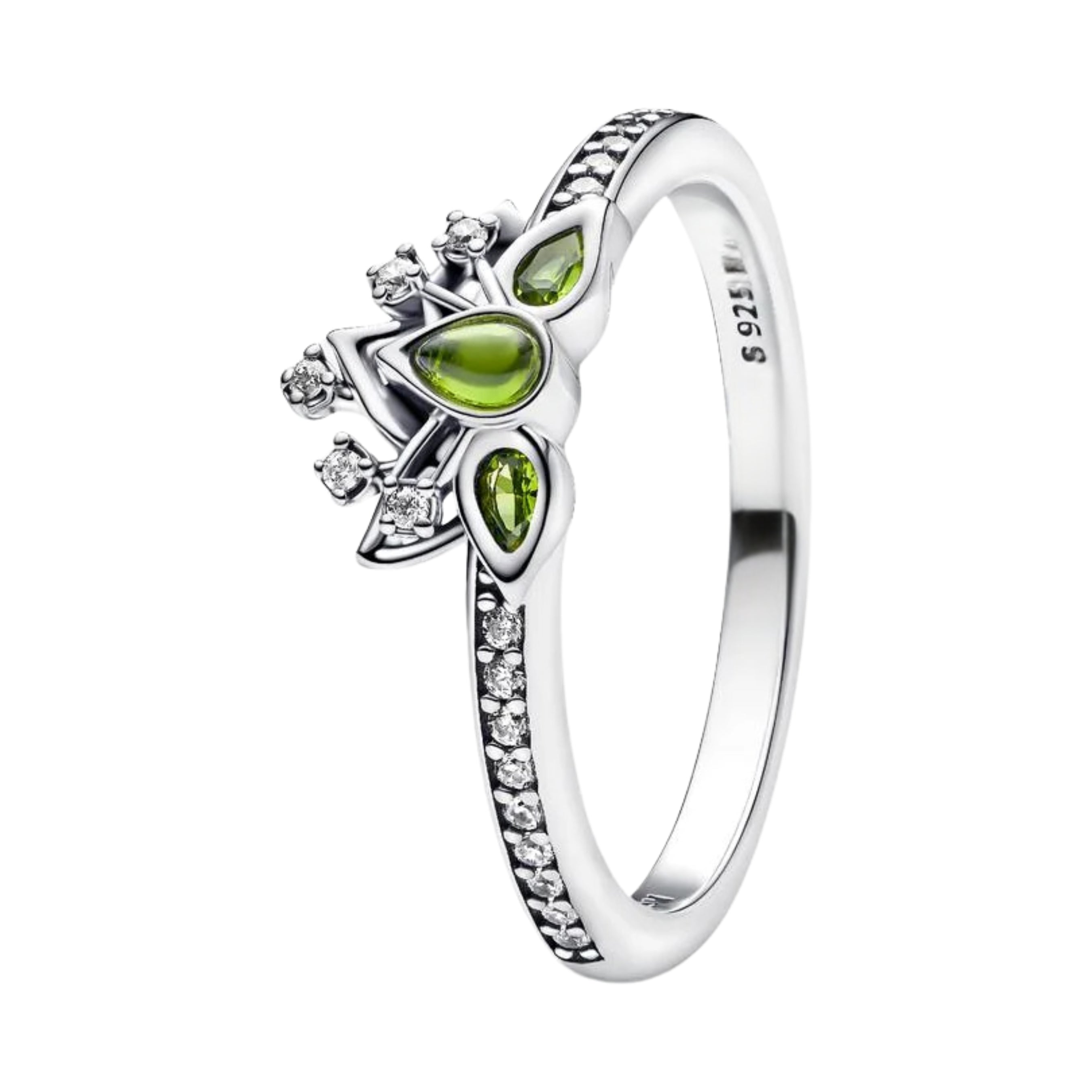 Anillos de princesa de plata de ley 925