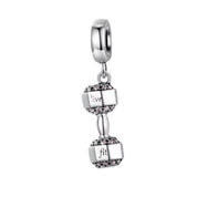 Charms variados de plata 925 para pulsera: viajes, hermana, música, bonitos charms colgantes, regalo para mujer