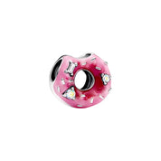 Set de dijes de plata de ley 925 mezclados – Lindos dijes de animales y frutas como fresas