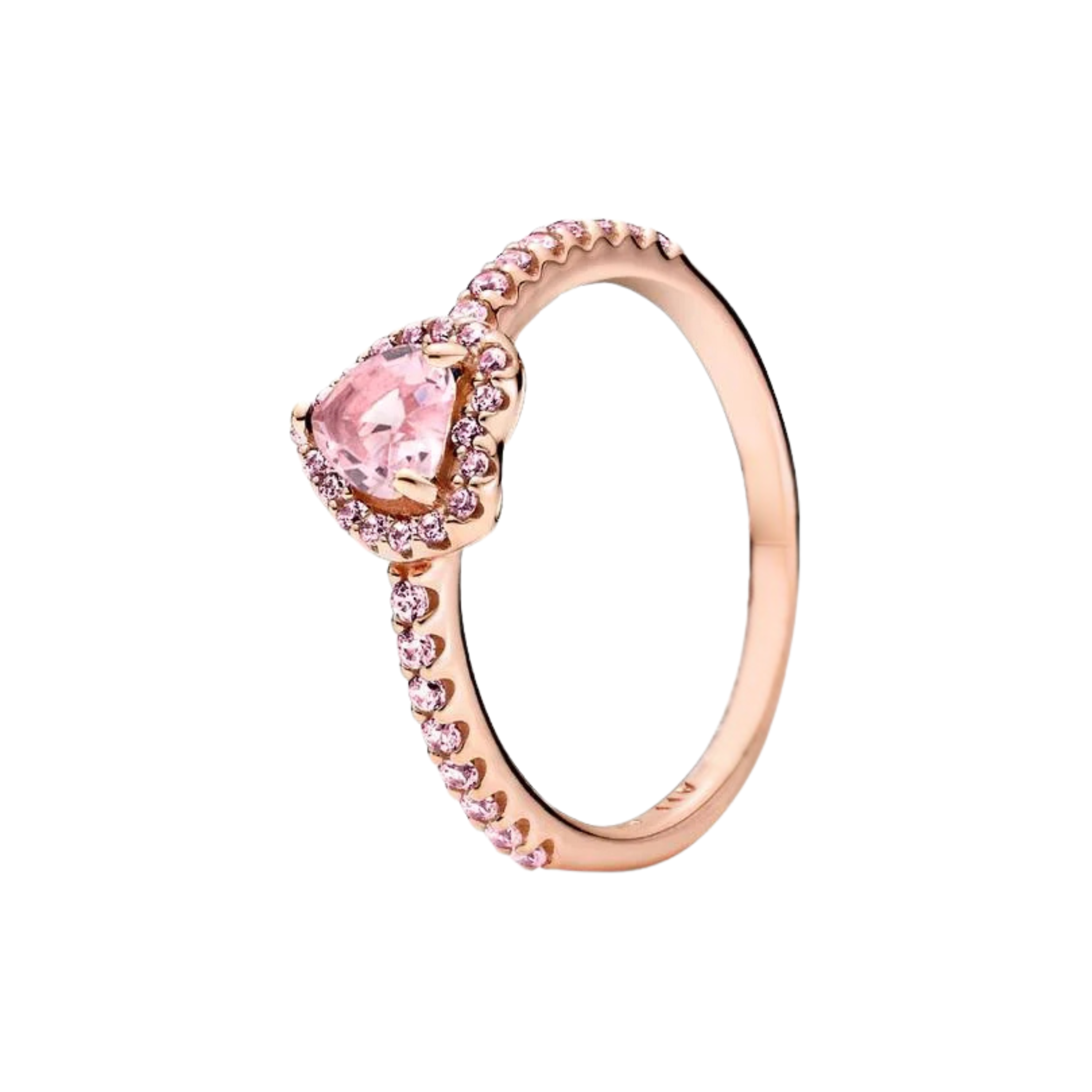 Anillos de corazón de plata de ley 925